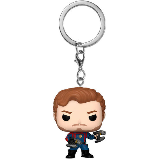 Portachiavi Pocket Pop Marvel Guardiani della Galassia 3 Star-lord - Funko - 2