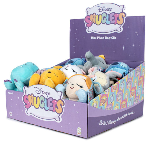 Portachiavi Peluche Snuglets Disney 15cm Assortito - Disney - 1