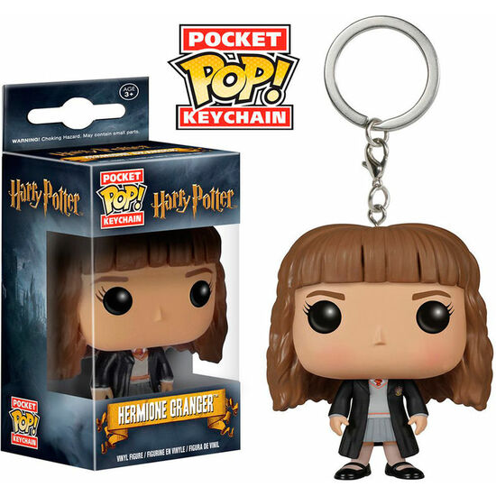Portachiavi Pocket Pop Harry Potter Hermione Granger - Funko - 1