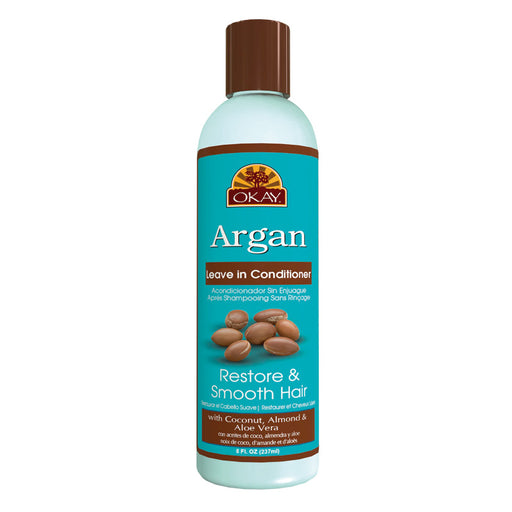 Lasciare in Olio di Argan 8oz / 237ml - Okay - 1