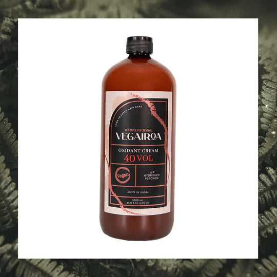 Crema Decolorante e Ossidante 40vol - 1000ml - Vegairoa - 1