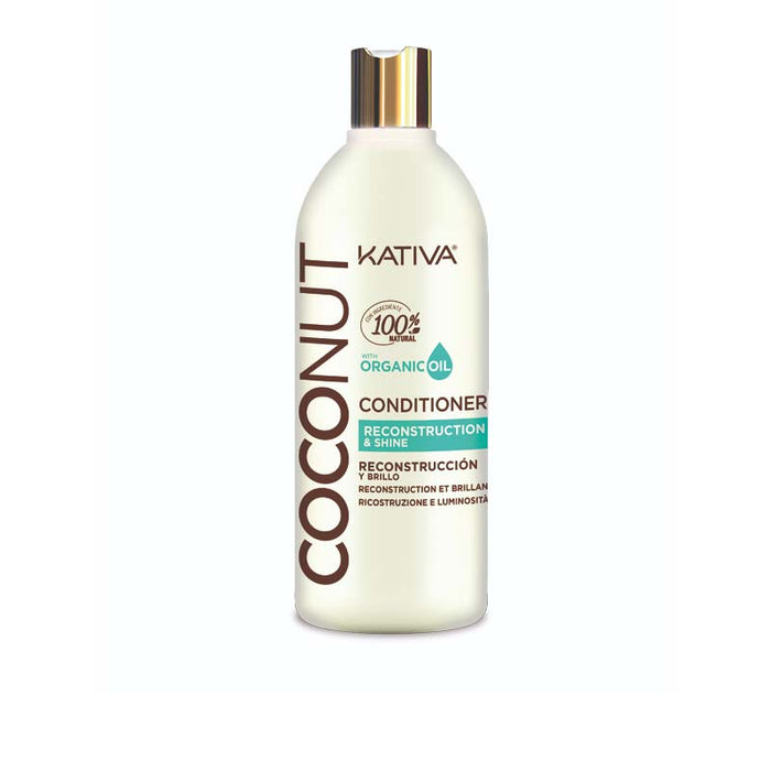 Balsamo con olio di cocco biologico - Kativa : 500 ml - 1