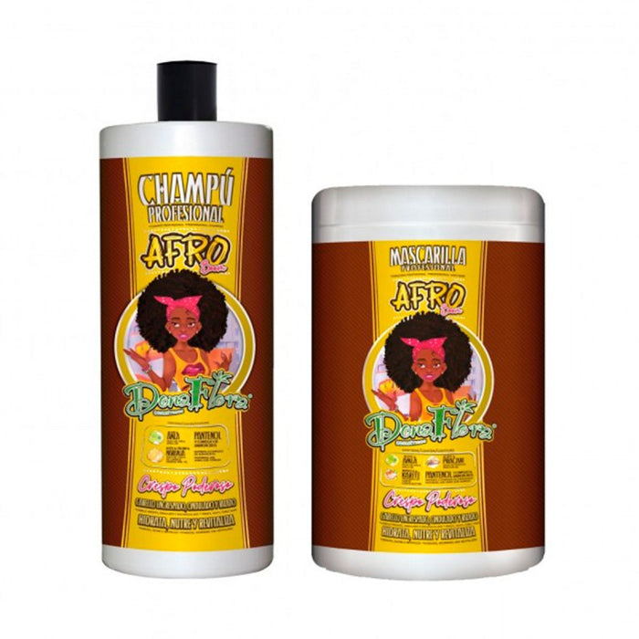 Pacchetto Afro Boom: Shampoo 1000ml + Maschera 1000ml