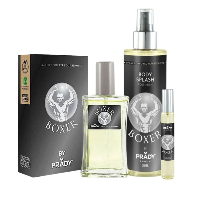 Pacco Boxer (Profumo 90ml + Profumo 33ml + Body Splash) - Prady - 1