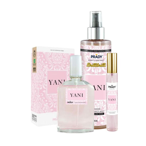 Confezione Yani (profumo da 90 ml + profumo da 33 ml + body splash) - Prady - 1