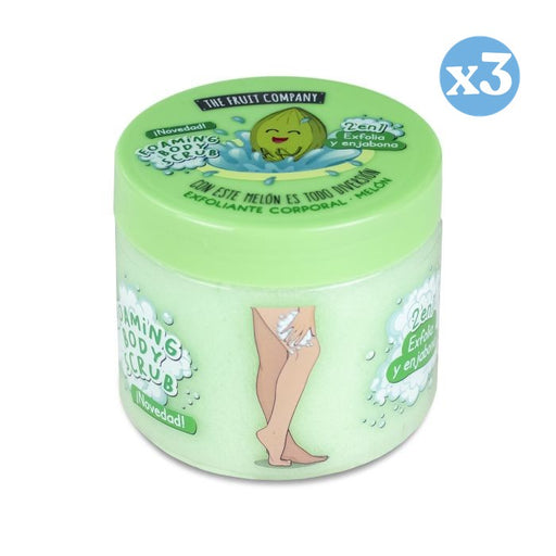 Pacco 3x - Esfoliante Corpo 2 in 1 Melone - The Fruit Company - 1