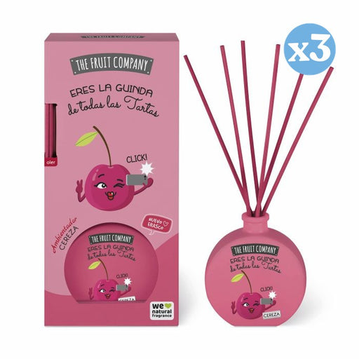 Confezione 3x - Diffusore Mikado 40 ml - Ciliegia - The Fruit Company - The Fruit Company - 1