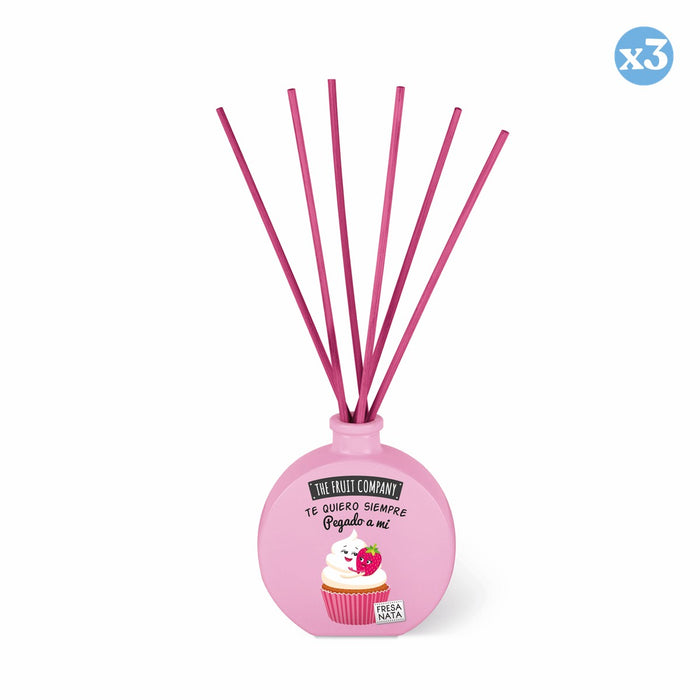 Pacco 3x - Diffusore Mikado 40 ml - Fragola Panna - The Fruit Company - The Fruit Company - 2