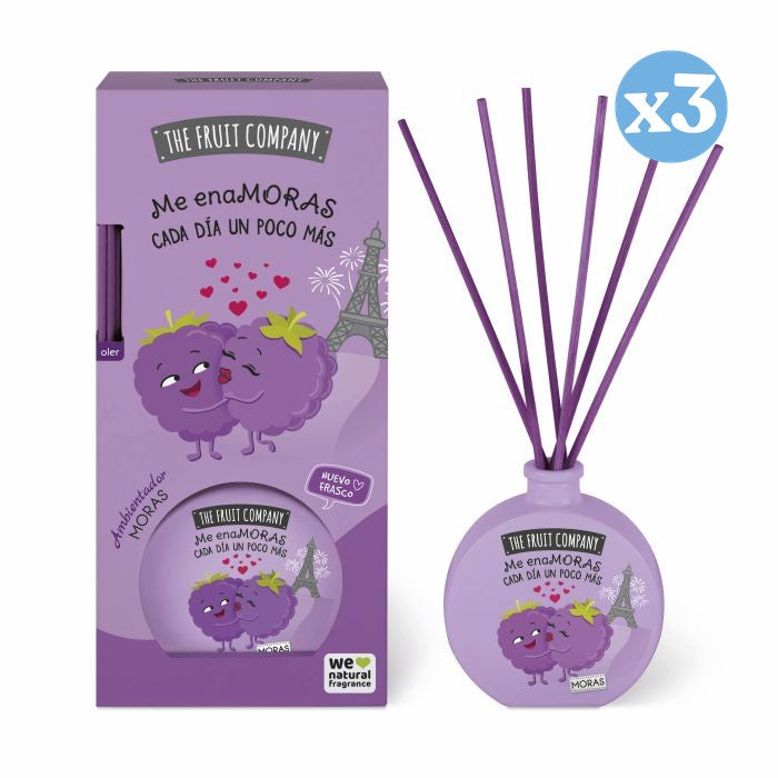 Confezione 3x - Diffusore Mikado 40 ml - Mora - The Fruit Company - The Fruit Company - 1