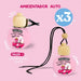 Confezione da 3 - Deodorante per Auto 6,5 ml - Fragola Panna - The Fruit Company - The Fruit Company - 3