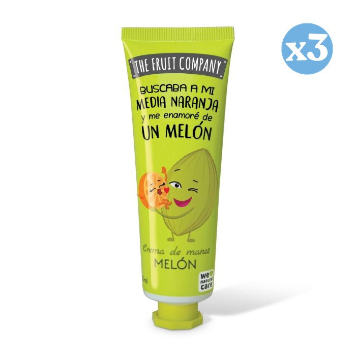 Confezione 3x - Crema per le Mani 50 ml - Melone - The Fruit Company - The Fruit Company - 1