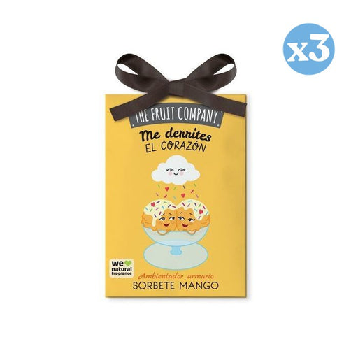 Confezione da 3 - Deodorante per armadio 13 gr - Anguria - The Fruit Company - The Fruit Company - 1
