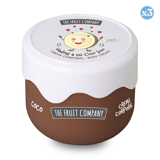 Confezione 3x - Crema Corpo - Cocco - The Fruit Company - The Fruit Company - 1
