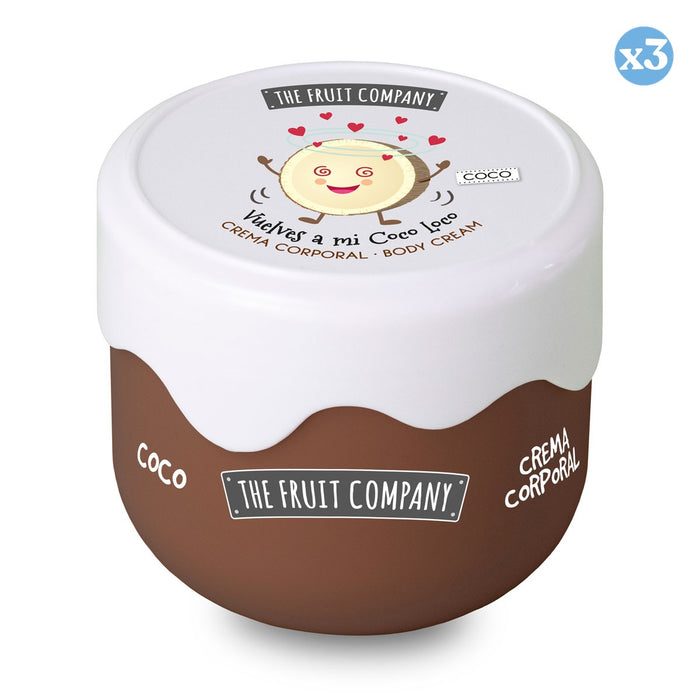 Confezione 3x - Crema Corpo - Cocco - The Fruit Company - The Fruit Company - 1