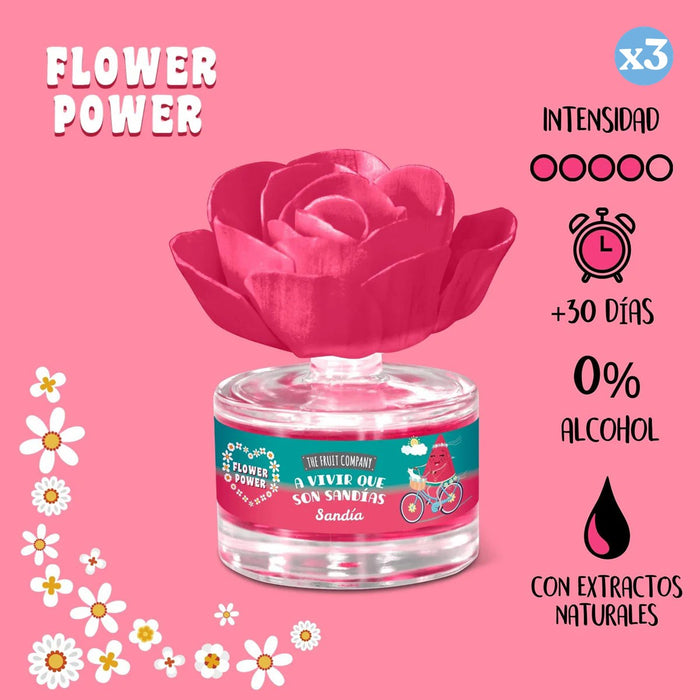 Pacco 3x - FLOR FLOWER POWER ANANAS 50ML TFC - The Fruit Company - 3