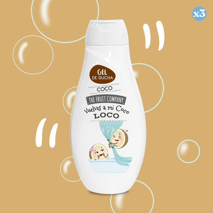 Pacco 3x - Gel Doccia Cocco 600 ml TFC - The Fruit Company - 2