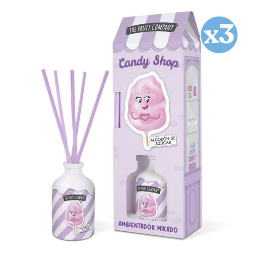Pacco 3x - Mikado Cotone di Zucchero 40 ml - Edizione Candy - The Fruit Company - 1
