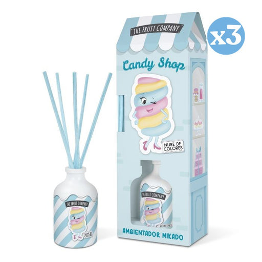 Pack 3x - Mikado Nuvola di Colori 40ml - Edizione Candy - The Fruit Company - 1