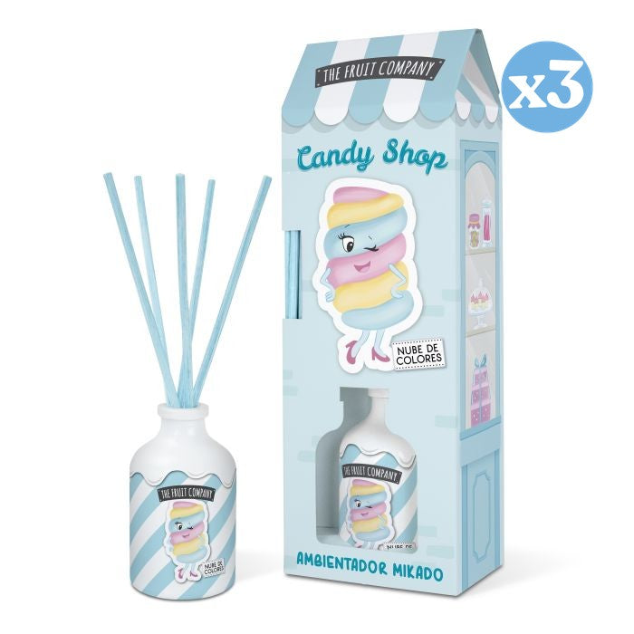 Pack 3x - Mikado Nuvola di Colori 40ml - Edizione Candy - The Fruit Company - 1