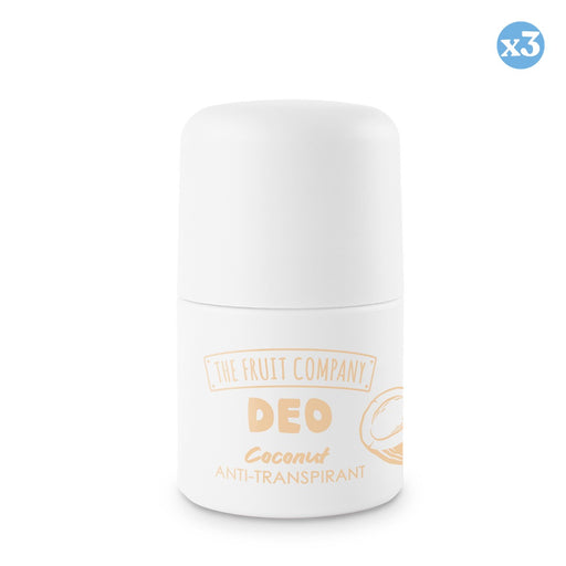Pacco da 3 - DEO ROLL ON COCCO ANTITRANSPIRANTE SOFT TOUCH - The Fruit Company - 2