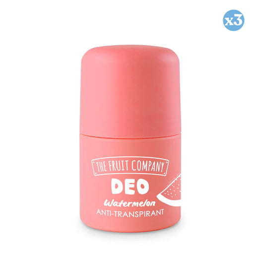 Confezione 3x - DEO ROLL ON ALL'ANGURIA ANTI-TRASPIRANTE SOFT TOUCH - The Fruit Company - 1