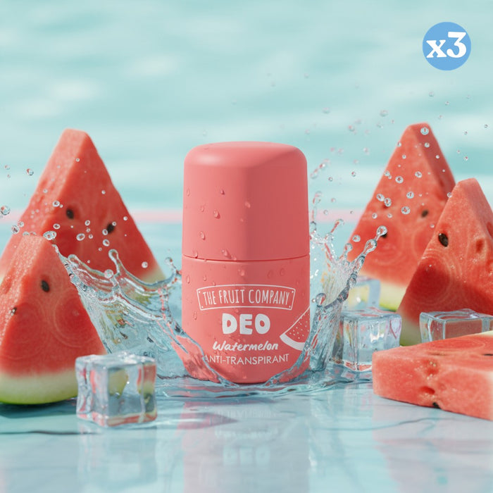 Confezione 3x - DEO ROLL ON ALL'ANGURIA ANTI-TRASPIRANTE SOFT TOUCH - The Fruit Company - 2