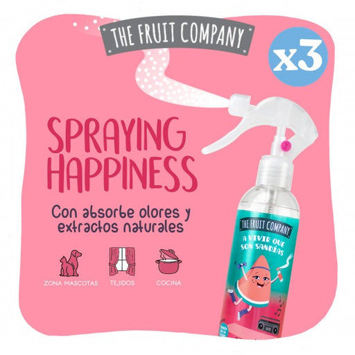 Confezione da 3 - Spray Deodorante Multiuso - The Fruit Company - 2