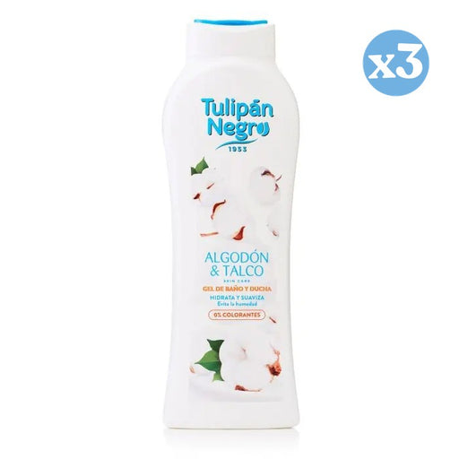 Pacco 3x - Gel cotone e talco - Tulipan Negro - 1