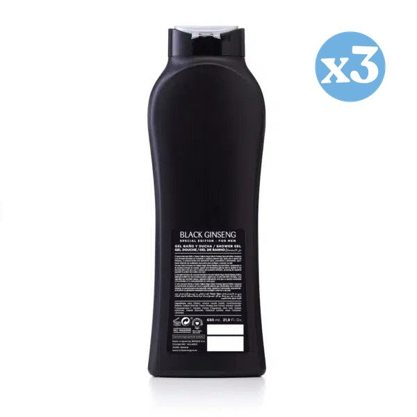 Pacco 3x - Gel di lusso nero con ginseng - Tulipan Negro - 2