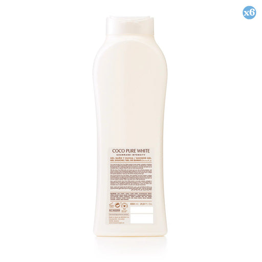 Confezione 6x - Gel cocco pure white - Tulipan Negro - 1