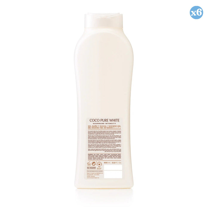 Confezione 6x - Gel cocco pure white - Tulipan Negro - 4