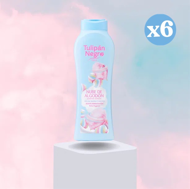 Confezione da 6 - Gel nuvola di cotone - Tulipan Negro - 3