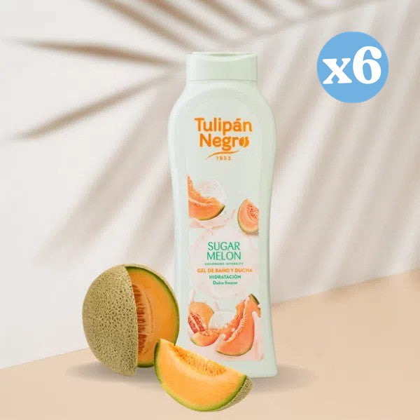 Confezione 6x - Gel doccia melone zuccherino - Tulipan Negro - 2