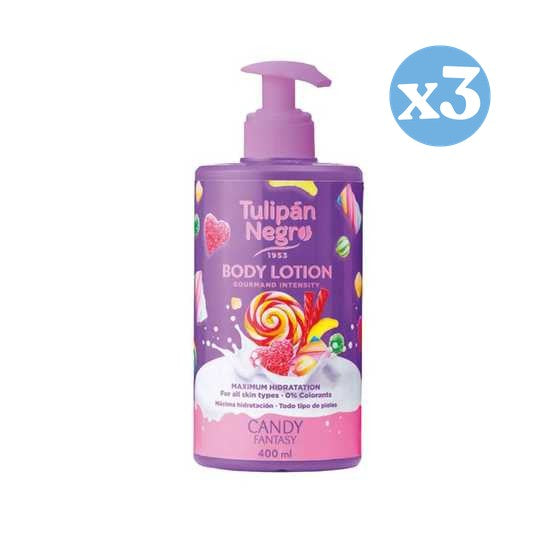 Pacchetto 3x - Crema per il corpo candy fantasy - Tulipan Negro - 3