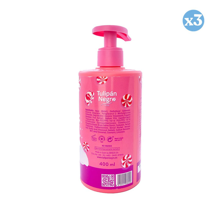 Confezione 3x - Bacio crema corpo alla fragola e panna - Tulipan Negro - 4