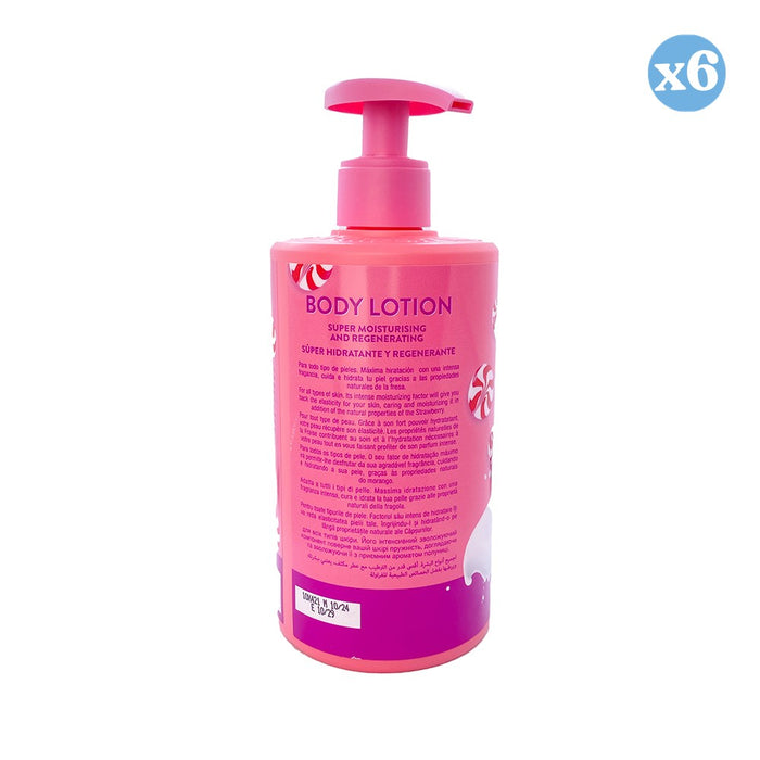 Confezione 6x - Kiss fragola e panna lozione per il corpo - Tulipan Negro - 3