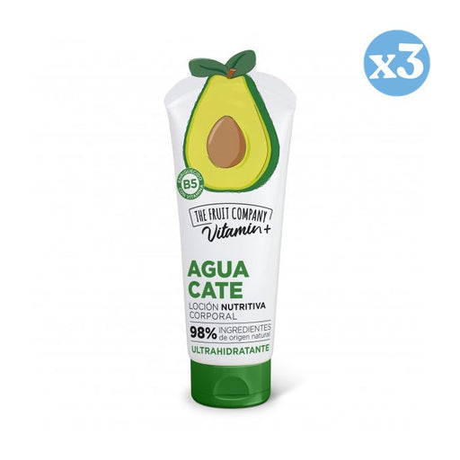 Confezione 3x - Lozione Corpo Ultrahidratante all'Avocado - The Fruit Company - 1