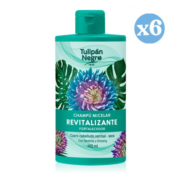 Confezione da 6 - Shampoo micellare revitalizzante - Tulipan Negro - 1