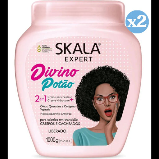 Pacco 2x - CREMA BALSAMICA DIVINO POTAO 1000ML - Skala - 1