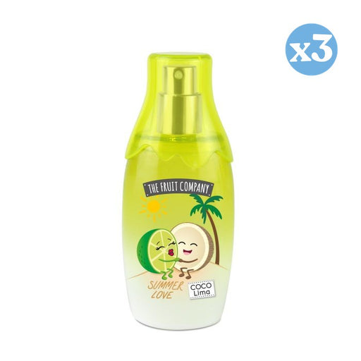 Confezione 3x - Eau de Toilette Cocco e Lime - 40ml - The Fruit Company - Essenza Rinfrescante - The Fruit Company - 1