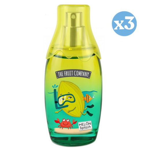 Confezione 3x - Acqua di Colonia al Melone - The Fruit Company - 1