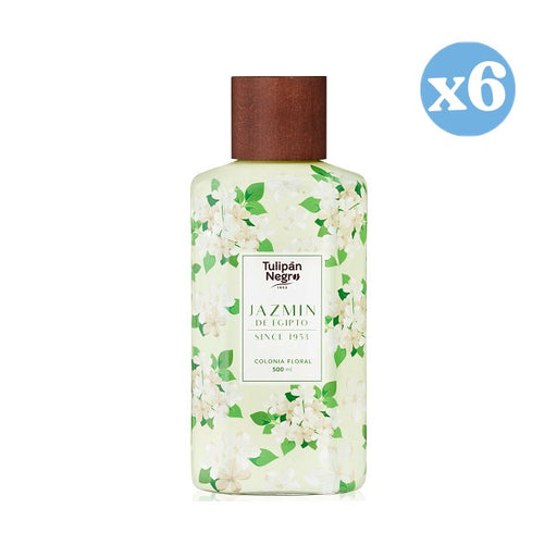 Confezione da 6 - Profumo Floreale Gelsomino d'Egitto: 500 ML - Tulipan Negro - 1