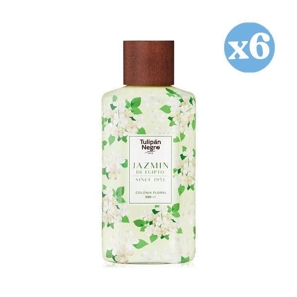 Confezione da 6 - Profumo Floreale Gelsomino d'Egitto: 500 ML - Tulipan Negro - 1