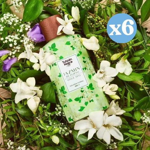 Confezione da 6 - Profumo Floreale Gelsomino d'Egitto: 500 ML - Tulipan Negro - 2