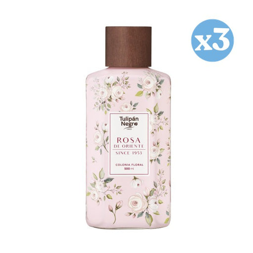 Pacchetto 3x - Profumo Floreale Cristallo Rosa d'Oriente: 500 ML - Tulipan Negro - 1