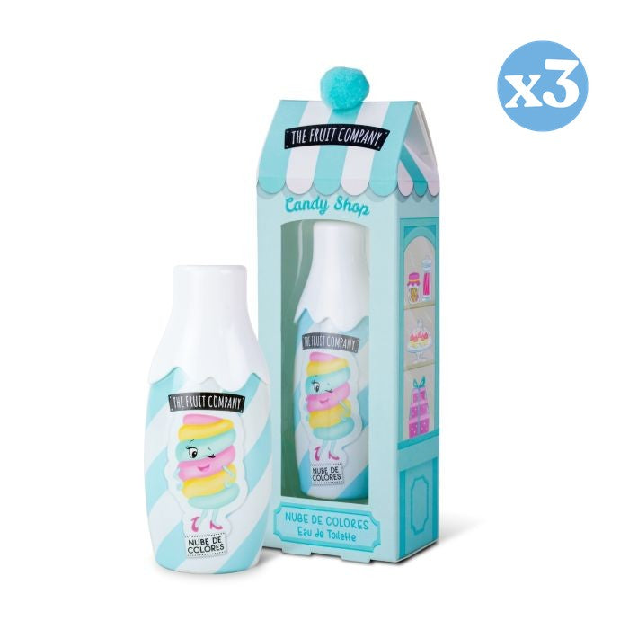 Confezione 3x - Edizione Candy Colonia Nuvola di Colori - The Fruit Company - 1