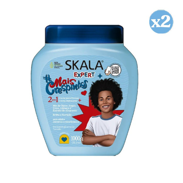 Pacco da 2 - Maschera Mais Crespinhos - 1000ml - Skala - Skala - 1