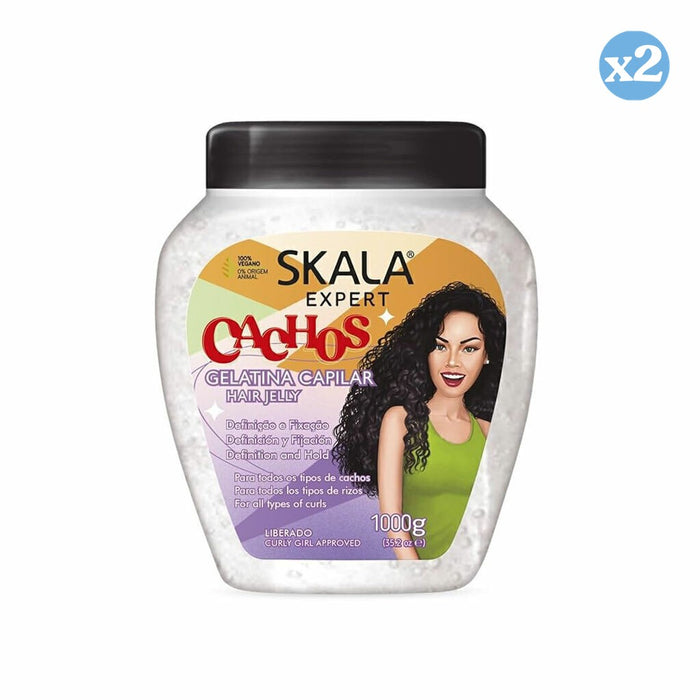Confezione da 2 - Gelatina Capillare Ricci - 1000 ml - Skala - Skala - 1