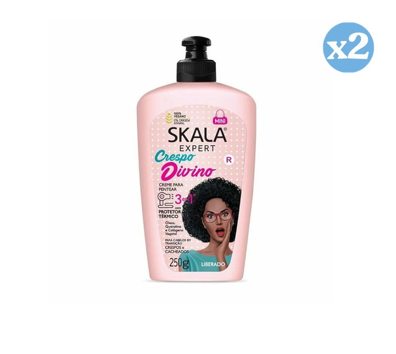 Pacco da 2 - Crema per capelli ricci divini 250gr - Skala - 1