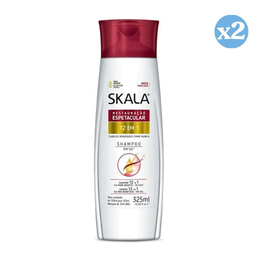 Pacchetto 2x - Shampoo 12 in 1 325ml - Skala - 1